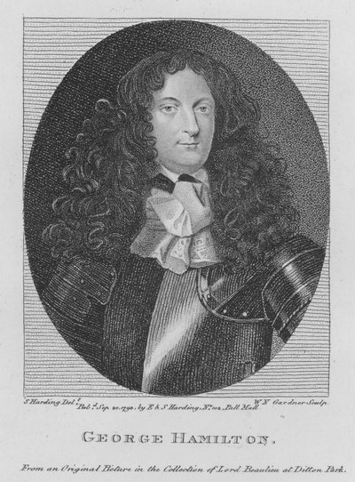 George Hamilton (gravyr) av S. (after) Harding