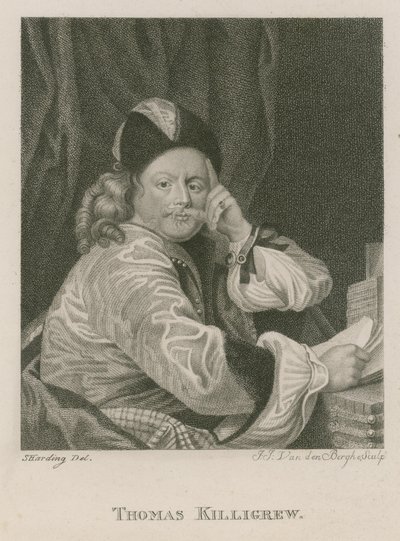 Thomas Killigrew, dramatiker och teaterchef av S. Harding