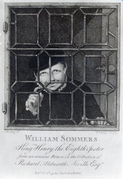 William Sommers, graverad av R. Clamp, 1794 av S. Harding