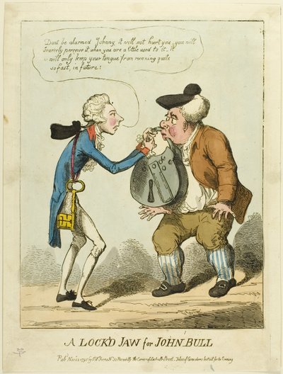 En låst käke för John Bull av S. W. Fores