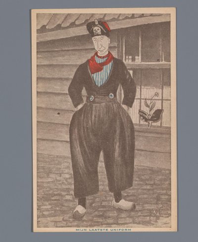 Min sista uniform (titel på föremål) av S. de Jongh