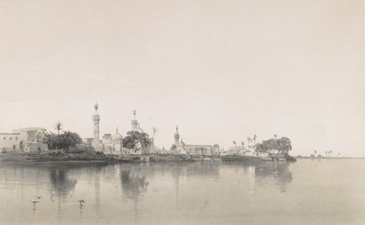 95. Fouah, vid Nilen, 1843. av Sabatier