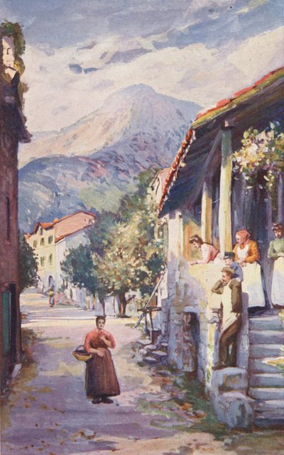 Tamargue från La Souche (färglitografi) av Sabine Baring Gould