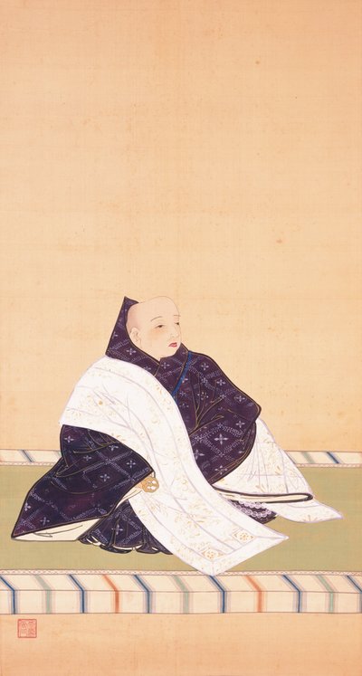 Porträt des kaiserlichen Prinzen Son’en av Sakai Hoitsu