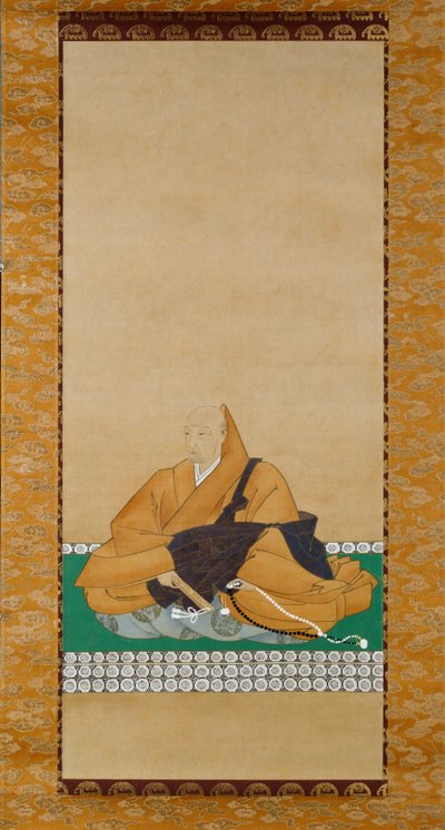 Porträtt av Sakai Ho-itsu av Sakai Oho