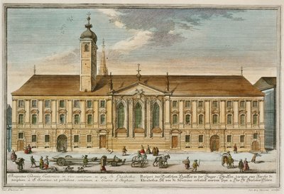 Tyska ordenssällskapets hus i Wien ... av Salomon (after) Kleiner