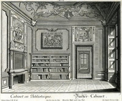 bokskåp av Salomon Kleiner