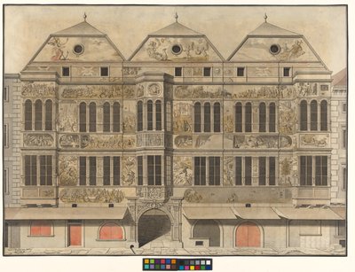 Hasenhaus på Kärntner Straße av Salomon Kleiner