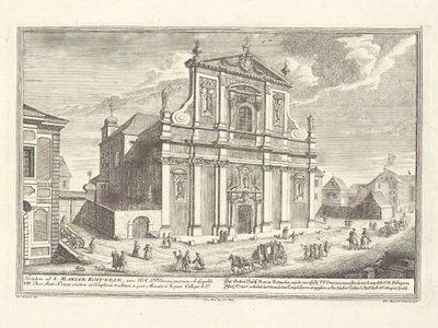 Liten dominikansk kyrka av Salomon Kleiner