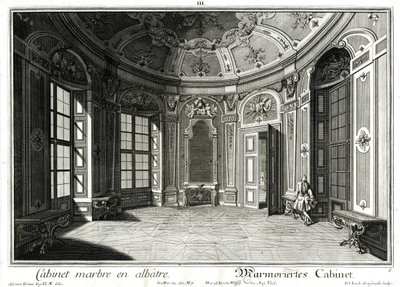 Marmorkabinett av Salomon Kleiner