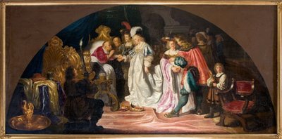 The Royal Double Betrothals or Nuptials of 1502 av Salomon Koninck