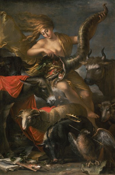 Allegory of Fortune, c.1658-9 av Salvator Rosa