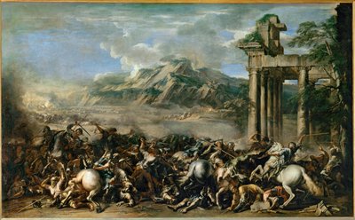 Bataille heroique - Heroisk strid ... av Salvator Rosa
