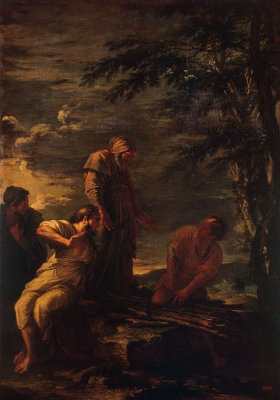 Demokrit och Protagoras, 1663-1664 av Salvator Rosa