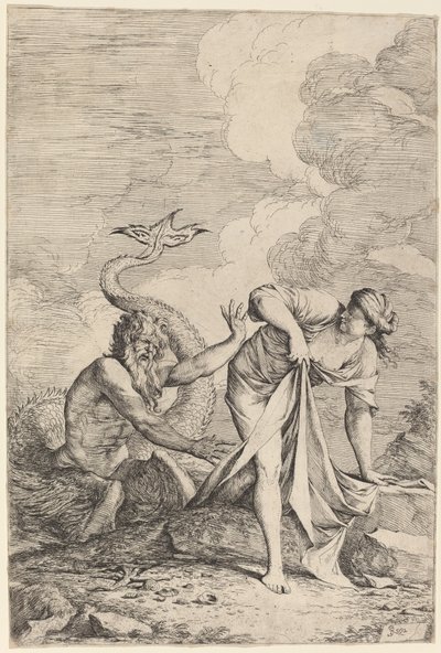 Glaucus och Scylla av Salvator Rosa
