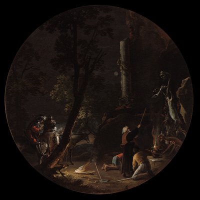 Häxkonstscener: Natt av Salvator Rosa