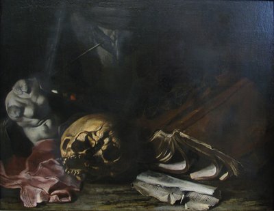 Stilleben av Salvator Rosa