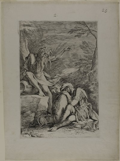 Eneas dröm av Salvator Rosa
