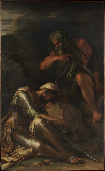 Aeneas dröm av Salvator Rosa
