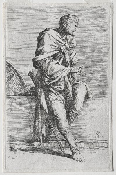 The Figurine Series: Figurina, 1656-57. av Salvator Rosa