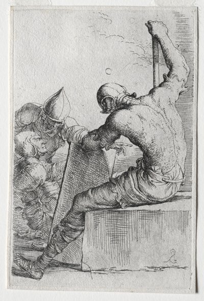 The Figurine Series: Figurine, 1656-57. av Salvator Rosa