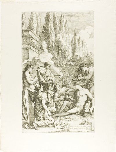 Salvator Rosas geni av Salvator Rosa