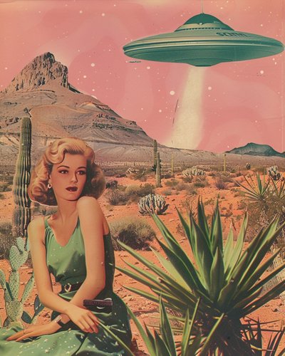 UFO-möte i öknen av Samantha Hearn