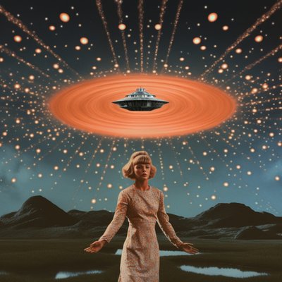 En surrealistisk utomjordisk landning av Samantha Hearn