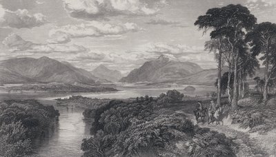 Illustration för Rob Roy (gravyr) av Samuel (after) Bough