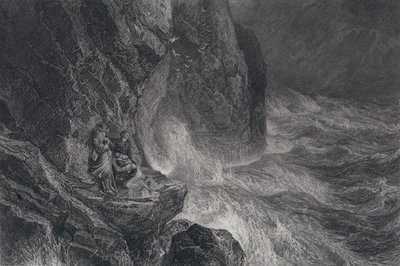 Stormen (gravyr) av Samuel (after) Bough