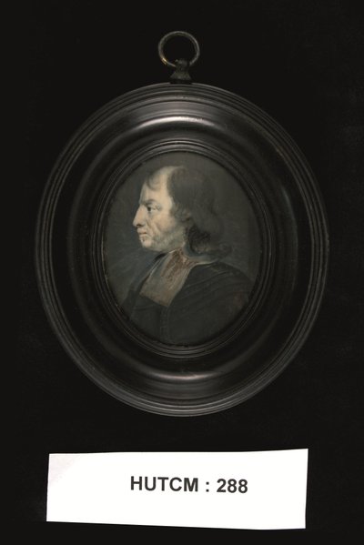Oliver Cromwell, ca 1700-50 (akvarell) av Samuel (after) Cooper