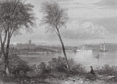 Australien: Government House, Sydney (gravyr) av Samuel (after) Prout