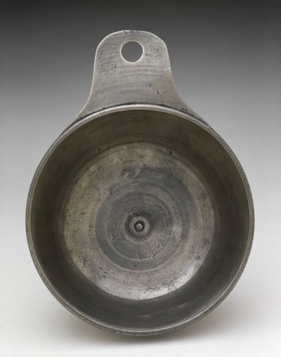 Porringer, c. 1775-1825 (tenn) av Samuel (attr.to) Pennock