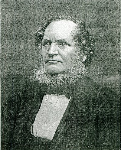Edward Henry Smith Stanley, Lord Stanley, graverad efter ett fotografi av Samuel A. Walker. c.1865 av Samuel A. Walker