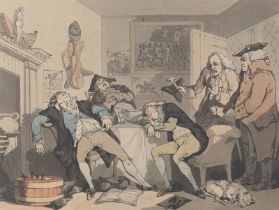 The Tempora, The Mores!, 1799. av Samuel Alken