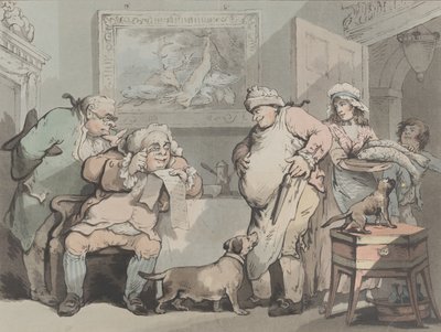 Studious Gluttons, oktober 1788. av Samuel Alken