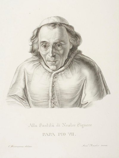 Pius VII av Samuel Amsler