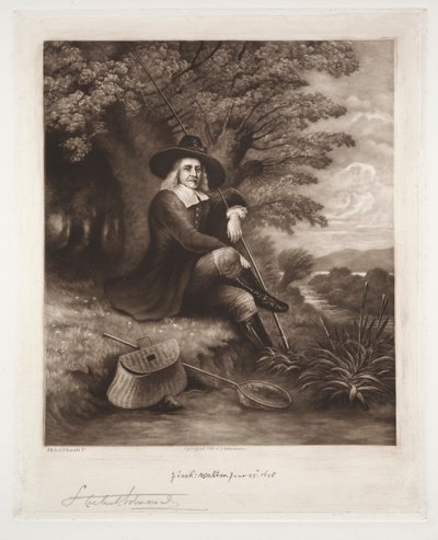 Isaac Walton, 1898. av Samuel Arlent Edwards