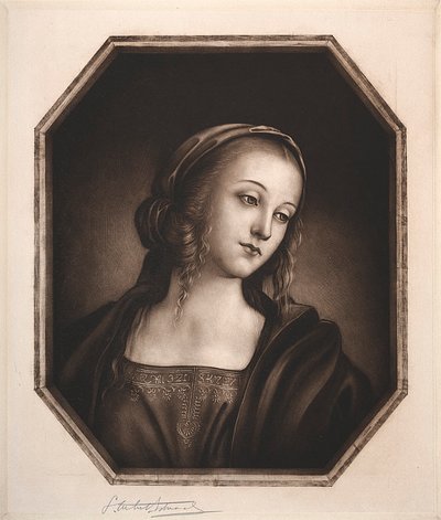Madonna, 1800-1900-talet. av Samuel Arlent Edwards
