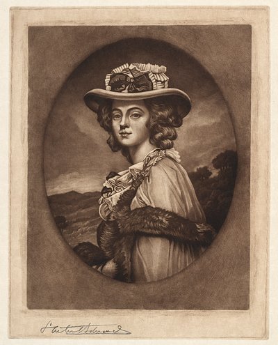 Mrs Davenport, 1800-1900-talet. av Samuel Arlent Edwards