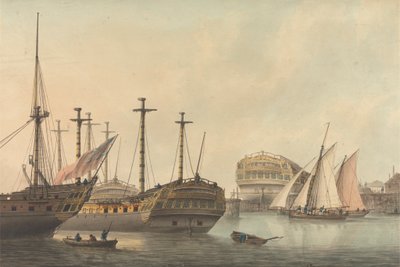 Man-of-War ommonteras av Samuel Atkins