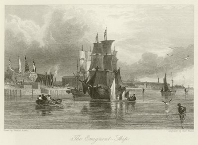 Emigrantskeppet av Samuel Austin