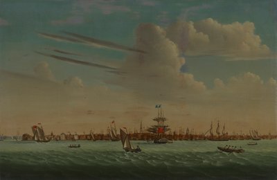 Utsikt över Charleston av Samuel Barnard