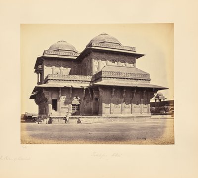 Fatehpur Sikri; Birbals palats av Samuel Bourne