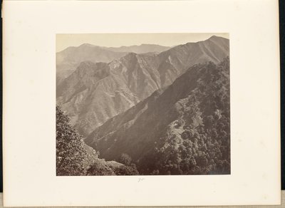 Simla; Khuds norr om Jakko, och Mahassoo Hills av Samuel Bourne