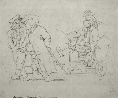 "Boswells pittoreska skönheter" av Samuel Collings (fl. 1780-90) av Samuel Collings