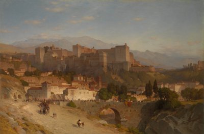 The Hill of the Alhambra, Granada, 1865. av Samuel Colman