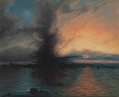 Frälsningens klippa av Samuel Colman