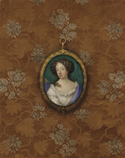 Porträtt av Nell Gwynne av Samuel Cooper