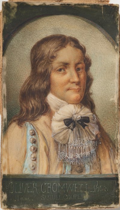 Porträtt av Oliver Cromwell 1599-1658, 1653. av Samuel Cooper